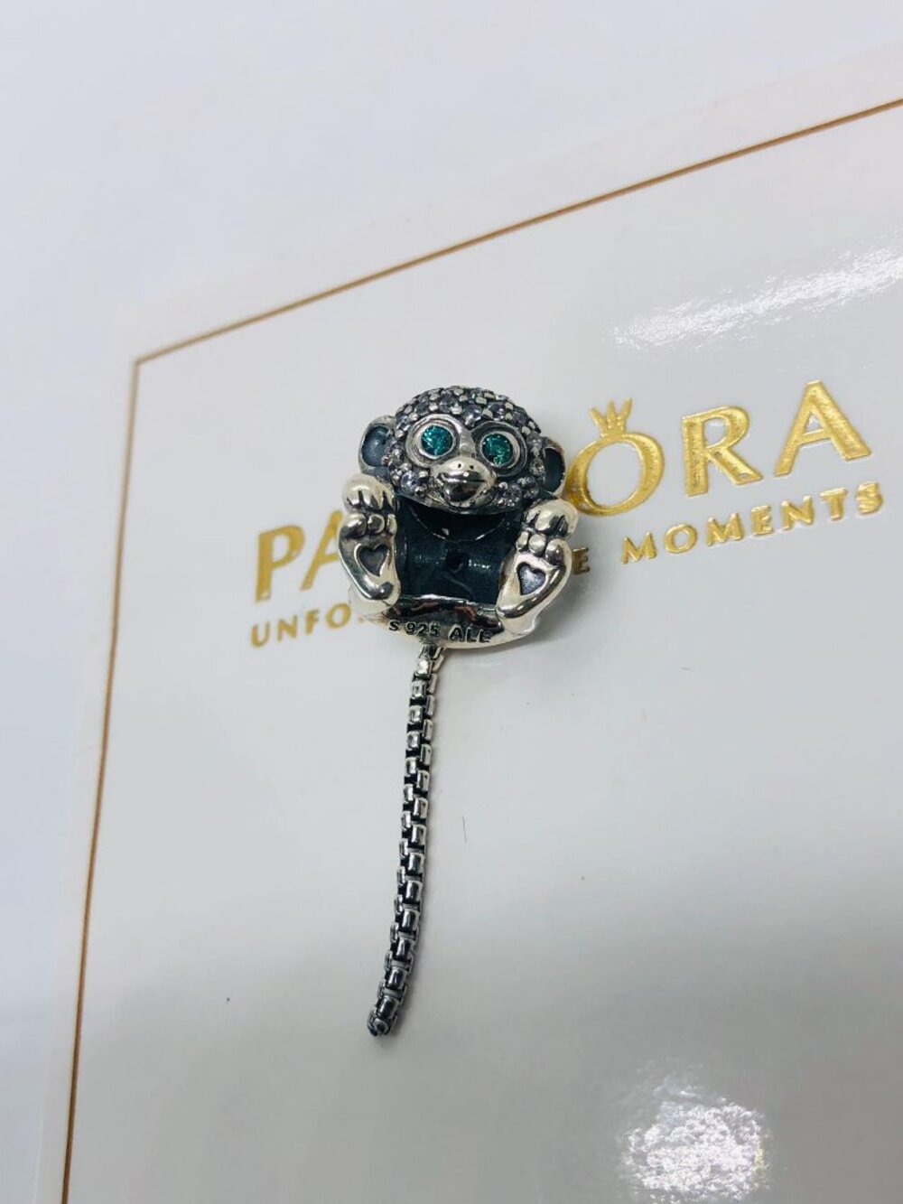Pandora Pavé Monkey Charm